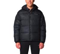Columbia - Men's Insulated Hooded Jacket - Pike Lake II Hooded Jacket Black for Men in Recycled Polyester - Size S Black S