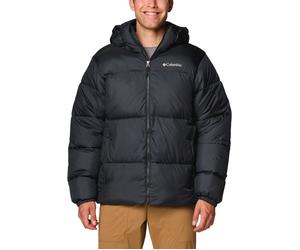 Columbia - Men's Insulated Hooded Jacket - Puffect II Hooded Jacket Black for Men - Size S Black S