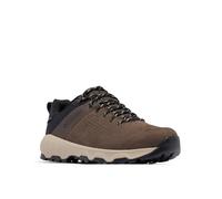 Columbia Men's Hiking Shoes Newton Nimble Leather, Waterproof, Breathable, Tundra/Black 6