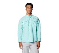 Columbia Men’s PFG Bahama™ II Long Sleeve Shirt, Gulf Stream, Medium, Gulf Stream, Medium