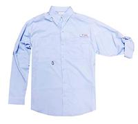 Columbia Men’s PFG Omni-Wick Omni-Shade UPF 40 Crystal Springs Convertible Sleeve Shirt