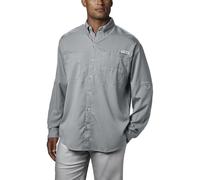 Columbia Sportswear Long Sleeve Shirt Tamiami 2 - Men's Cool Grey Medium