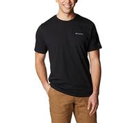 Columbia Men's Thistletown Hills Short Sleeve, Short Sleeve T-Shirt, Black, Small