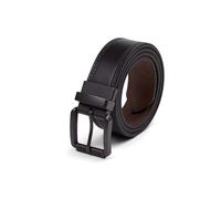 Columbia Men’s Two-In-One Reversible Casual Jeans Belt, Black/Brown Roller, X-Large (42-44)