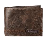 Columbia Men's 100% RFID Blocking Slimfold Wallet Bi-Fold, Brown Logo, One Size