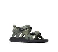 Columbia Men's 2 Strap Sport Sandal, Gravel/Black, 9 UK