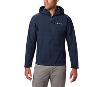 Columbia Men's Ascender Hooded Softshell Jacket Shell, Collegiate Navy, L