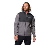 Columbia Men's Ascender Softshell Jacket, City Grey/Shark, L