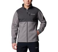 Columbia Men's Ascender Softshell Jacket, City Grey/Shark, L Tall