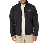 Columbia Men's Ascender Softshell Jacket Shell, Black/Black, XL
