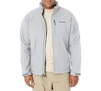 Columbia Men's Ascender Softshell Water and Wind Resistant Jacket Grey, XXL