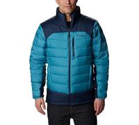 Columbia Men's Autumn Park Down Puffer Jacket, Shasta, Collegiate Navy, XL