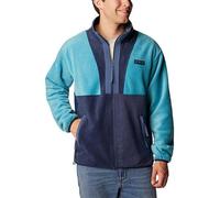 Columbia Men's Back Bowl Full Zip Fleece, Shasta/Collegiate Navy, XXL