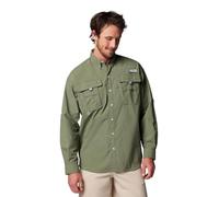 Columbia Men's Bahama II Long Sleeve Shirt, 2024 Cypress, 2X Tall