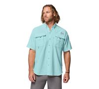 Columbia Men's Bahama II Short Sleeve Shirt for Adult, 2024 Gulf Stream, Large