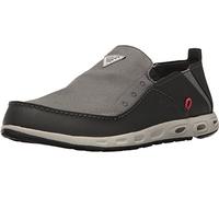 Columbia Men's Bahama Vent PFG Boat Shoe, Titanium MHW/Bright Red, Numeric_9 UK