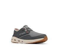 Columbia Men's Bahama X Relaxed Boat Shoe, Grill/Sunset Red, 11