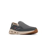 Columbia Men's Bahama X Slip-on Boat Shoe, Grill/Sunset Red, 9.5 UK