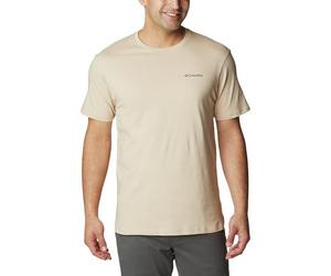 Columbia Men's Barton Springs Short Sleeve Graphic Tee, Ancient Fossil, XS