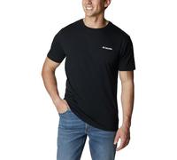 Columbia Men's Barton Springs Short Sleeve Graphic Tee, Black, XL