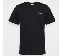Columbia Men's Basic Tee, Short Sleeve T-Shirt, Black, Medium