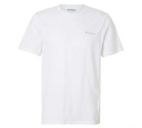 Columbia Men's Basic Tee, Short Sleeve T-Shirt, White, Small