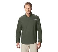 Columbia Men's Big and Tall PFG Tamiami II UPF 40 Long Sleeve Fishing Shirt, Cypress, 5X