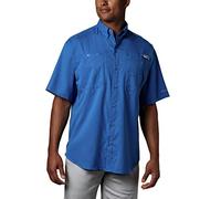 Columbia Men's Big and Tall Tamiami II SS Shirt, Vivid Blue, 5X