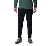 Columbia Men's Black Mesa Tapered Hiking Trousers, Black, L/R