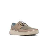 Columbia Men's Boatside Relaxed PFG Boat Shoe, Wet Sand/Crushed Blue, 12 UK
