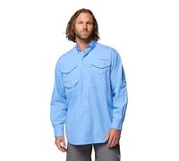 Columbia Men's Bonehead Long Sleeve Shirt Big,White Cap,5X, White Cap, 5X