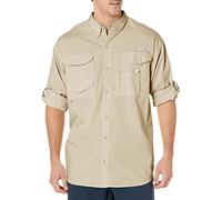 Columbia Men's Bonehead Long Sleeve Shirt, Fossil, L UK