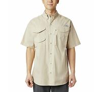 Columbia Men's Bonehead Short Sleeve Shirt Big,Fossil,4X