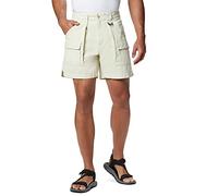 Columbia Men's Brewha II Short, UPF 50 Sun Protection, Fast Drying Stone
