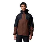 Columbia Bugaboo III Fleece Interchange Hooded Jacket brown black - L