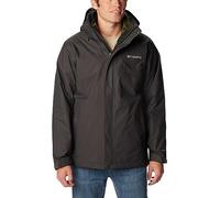Columbia Men's Bugaboo Fleece Interchange Jacket, 3 In 1 Interchange Winter Coat, Ancient Fossil, Size L