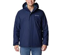 Columbia Men's Bugaboo Fleece Interchange Jacket, 3 In 1 Interchange Winter Coat, Collegiate Navy, Size XXL