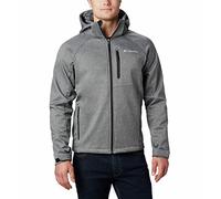 Columbia Men's Cascade Ridge Softshell, Softshell Jacket, Charcoal Heather, Size S