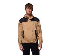 Columbia Men's Challenger 2 Windbreaker, Lightweight Windbreaker Jacket, Canoe/Black, X-Large