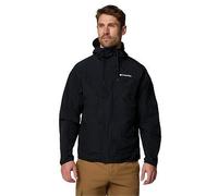 Columbia Mens Challenger Full Zip Windbreaker, Black, Size S, Men Black