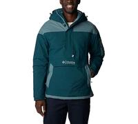 Columbia Men's Challenger Insulated Pullover, Winter pullover jacket, Night Wave/Metal, Size XL