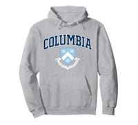 Columbia Men's Classic Arch Over Crest Gray | Columbia Pullover Hoodie