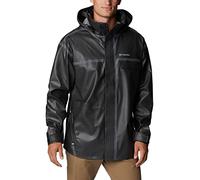 Columbia Men's Coral Ridge ODX Rain Jacket, Black, XL