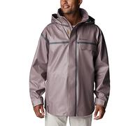 Columbia Men's Coral Ridge ODX Rain Jacket, Quantum Mauve, S