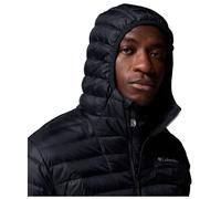 Columbia Mens Corelite Down Insulated Hooded Full Zip Jacket - Black, Size S-XL