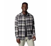 Columbia - Cornell Woods Flannel Long Sleeve Shirt - Shirt size XL, grey