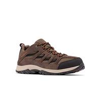 Columbia Men's Crestwood Hiking Shoe, Camo Brown, Heatwave, 7.5 UK