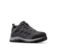 Columbia Men's Crestwood low rise hiking shoes, Black (Shark x Columbia Grey), 9.5 UK