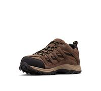 Columbia Men's Crestwood, Low Rise Trekking and Hiking Shoes, Dark Brown/Baker, 8.5 Regular