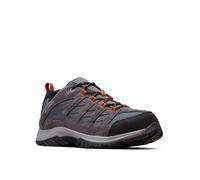 Columbia Men's Crestwood Waterproof Hiking Shoe, Graphite/Dark Adobe, 11 UK
